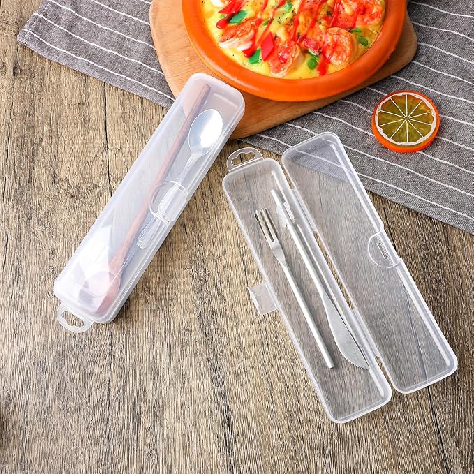 Travel Toothbrush Case, 2 Pcs Travel Size Toothbrush Holder Portable Clear Toothbrush and Toothpaste Storage Container Hard Plastic Transparent Toothbrush Carrying Box for Travel Use