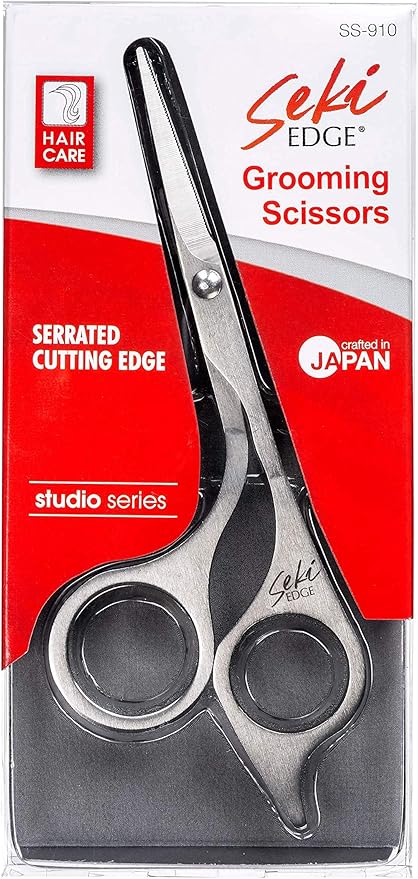 Seki Edge SS-910 Beard and Mustache Grooming Scissor