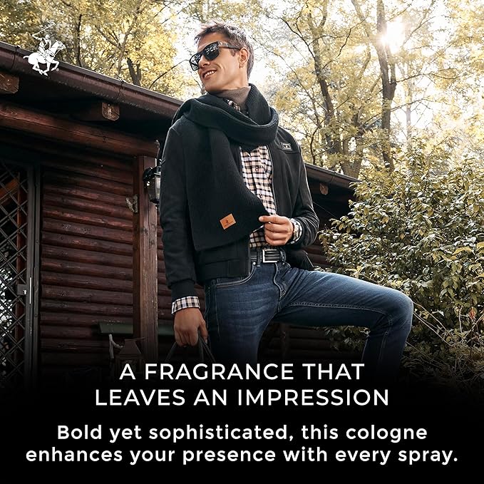 Beverly Hills Polo Club GOLD - Cologne for Men with Notes of Sandalwood, Leather & Patchouli - Classic & Sexy Fragrance Scent - Eau De Toilette Spray 3.40fl.oz / 100ml