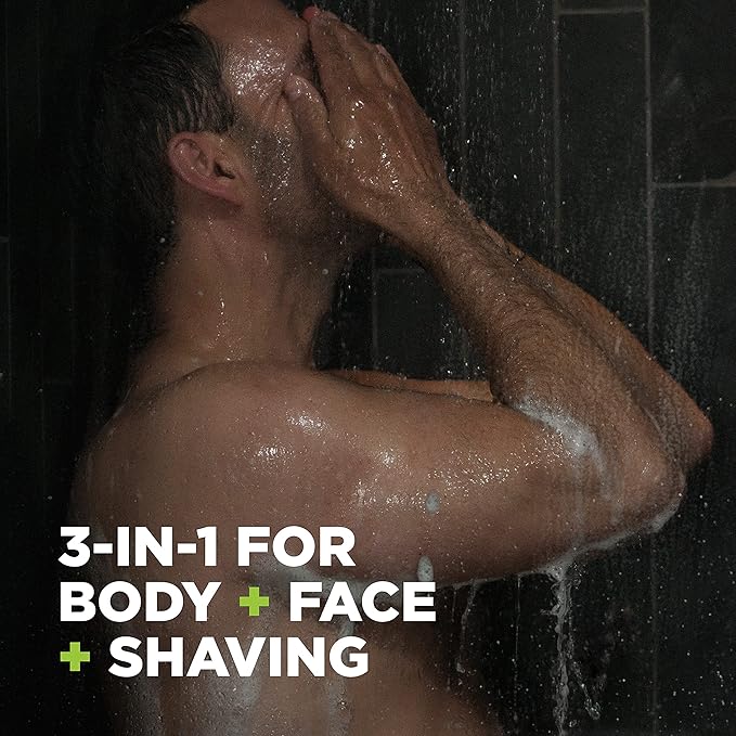DOVE MEN + CARE 3 in 1 Cleanser for Body, Face, and Shaving to Clean and Hydrate Skin Extra Fresh Body and Facial Cleanser More Moisturizing Than Bar Soap 3.75 oz 6 Bars