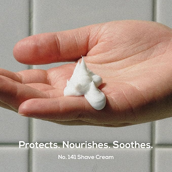 MARLOWE. No. 141 Shave Cream 6 oz, Conditioning Shaving Cream with Shea Butter & Coconut Oil, Smooths & Protects for a Close Shave, Aloe Citron Scent