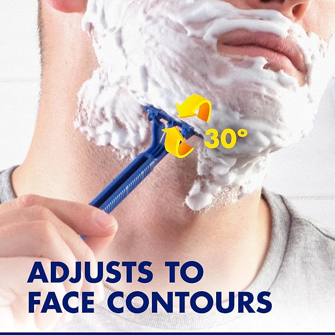 Gillette Sensor2 Plus Pivoting Head Men’s Disposable Razors, 10 Count (Pack of 3)