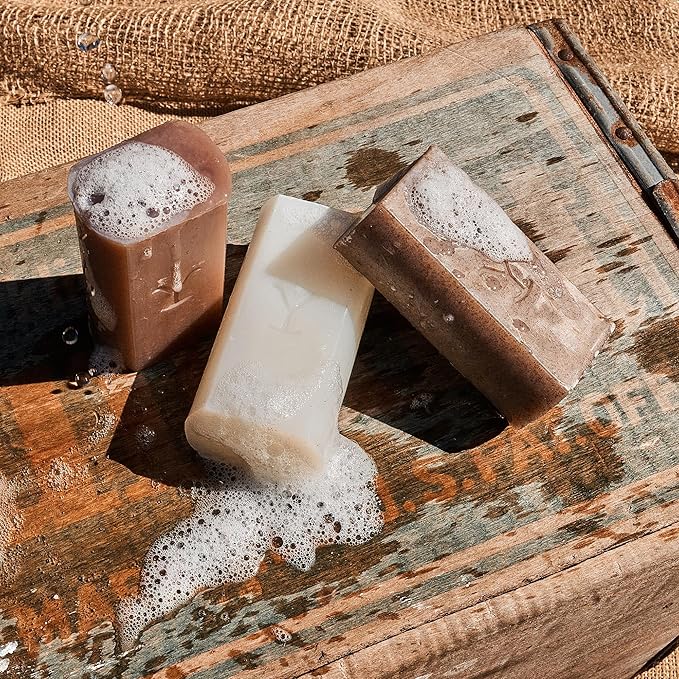 Yellowstone Bunkhouse Bar Soap Bundle by Tru Western - Officially Licensed Soap of Paramount Network's Yellowstone - Exfoliating, Moisturizing, Cleansing Bars