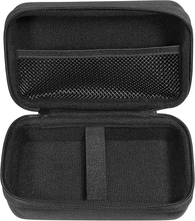 CaseSack Case for Braun Electric Razor for Men, Series 3 3010Bt, 3 310s, Series5 5190cc, Series 7 7865cc, organizer for razor, heads and combs, brush, oil and cord, mesh accessories pocket