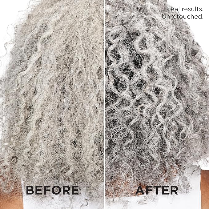 L'Oreal Paris EverPure Brightening and Nourishing Shampoo for Gray Hair,Sulfate-Free Vegan Formula with Peptides,8.5 Fl Oz,(Pack of 2)