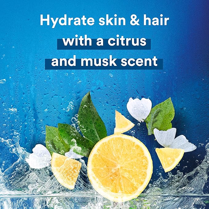 Suave Men 3 in 1 Mens Body Wash, Body Soap for Hydrated Skin and Hair, Hair, Face and Body Wash, With an All day Fresh Scent 18 oz (Pack of 2)