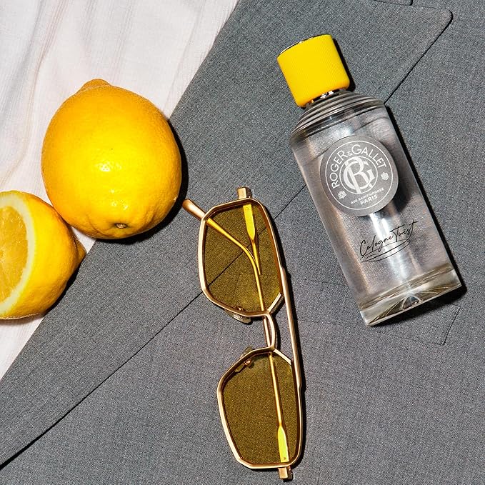 ROGER & GALLET | Cologne Twist Eau de Cologne for Men | Fresh Citrus & Aromatic Herbal Scented Mens Cologne (3.3 oz)