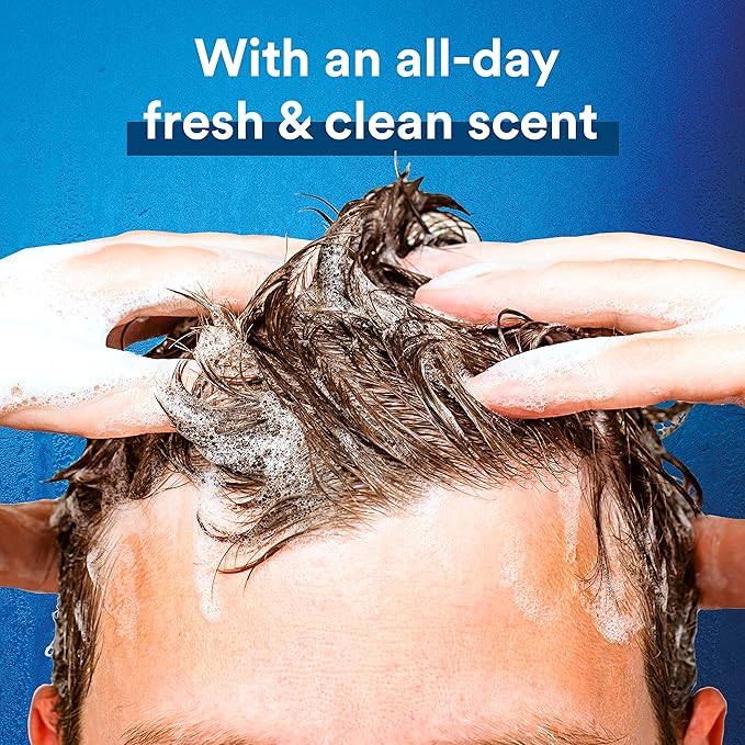 Suave Men 2 in 1 Shampoo and Conditioner Ocean Charge 12.6 oz, Pack of 6